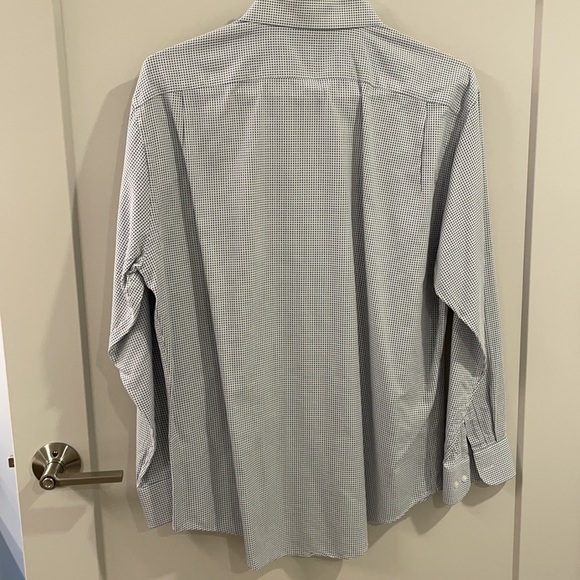 EUC Nordstrom Rack Blue and White Shirt - Picture 4 of 5